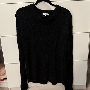 Madewell Black Crew Neck Sweater